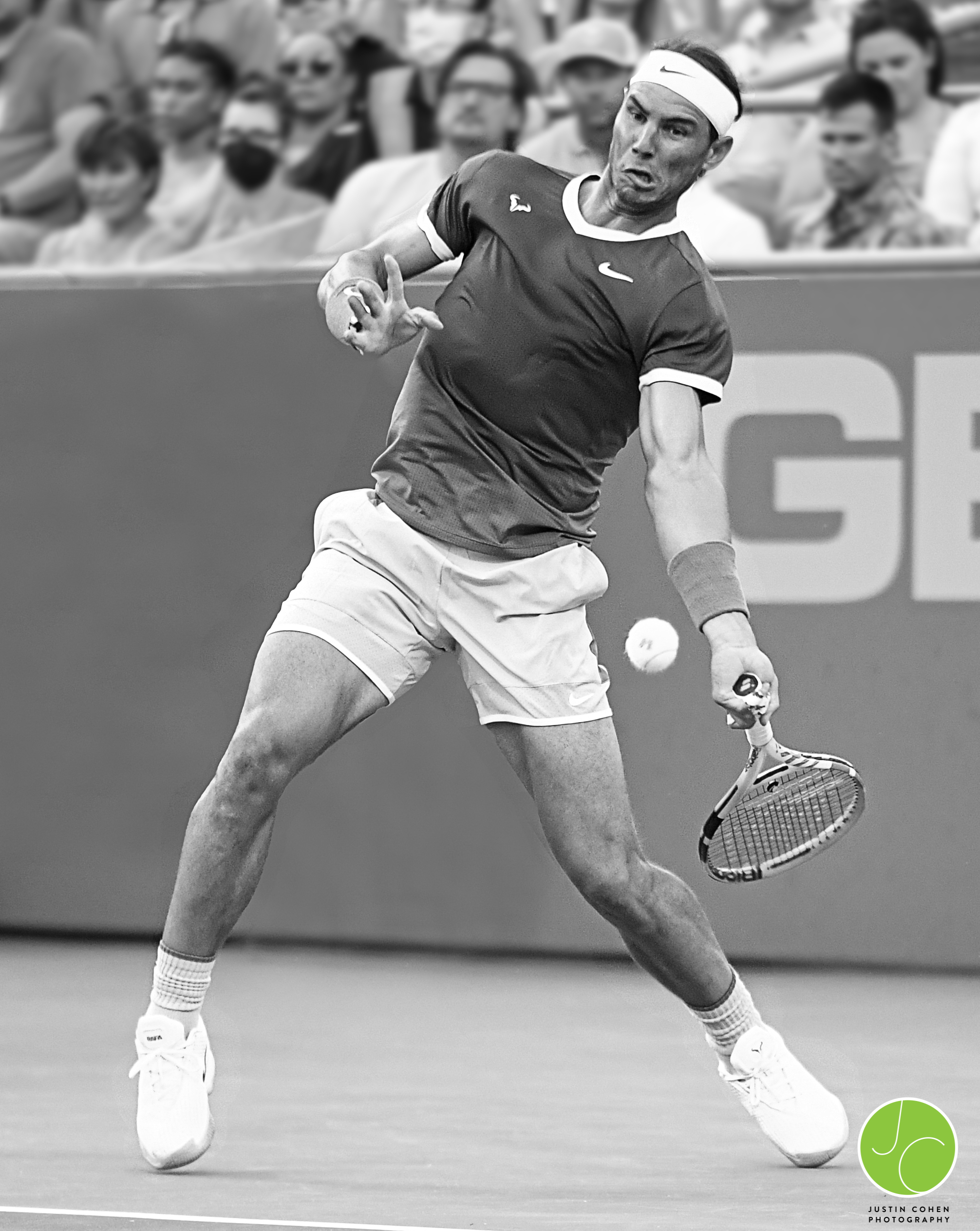 Rafael Nadal Forehand Follow Through 2021 Citi Open Tennis - Justin Cohen Photography
